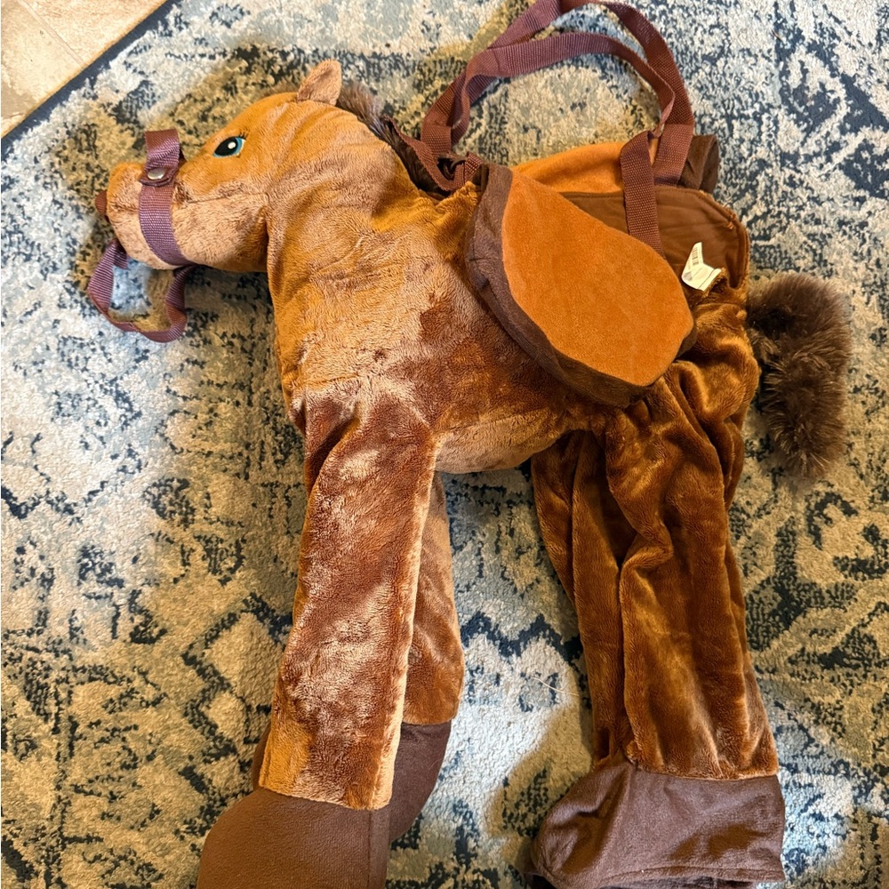 Brown Plush Horse Costume